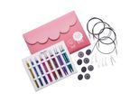 KnitPro Rundstricknadel-Set "Zing", Aluminium, Stärken: 3,5–8