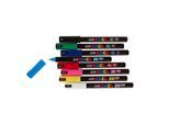 POSCA Marker, extra fein, PC1MR, 8 Stifte