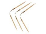 addi Strumpfstricknadeln "CraSyTrio", Bambus, 24 cm