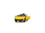 ES-Toys Kinder Elektroauto Lamborghini Huracan EVA-Reifen Scheinwerfer Bluetooth gelb