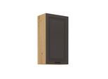 Hängeschrank 50-90 cm Stilo Grau + Eiche Artisan Küchenzeile Küchenblock Küche