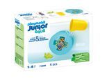 PLAYMOBIL Konstruktionsspielzeug Junior Aqua: Wasserwirbelrad mit Babyhai