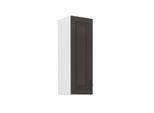 Hängeschrank 30 cm Stilo Grau Küchenzeile Küchenblock Küche Landhaus Höhe 90 cm