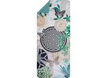 hip Reisehandtuch »Skylar«, (1 St., Strandtuch 75 x 180 cm), Mikrofaser, 75x180, Schnelltrocknend, Reisen, Sport, Yoga, Wendeoptik