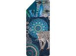 hip Reisehandtuch »Imena«, (1 St., Strandtuch 75 x 180 cm), Mikrofaser, 75x180, Schnelltrocknend, Reisen, Sport, Yoga, Wendeoptik