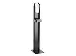 Bartscher Desinfektionsmittel-Ständer D2 1400 850038 schwarz Stahl
