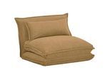 Mid.you Schlafsessel , Senfgelb , Textil , 85.5x59x67 cm , Liegefunktion , Wohnzimmer, Sofas & Couches, Schlafsofas, Schlafsessel