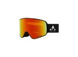Skibrille WHISTLER "WS8500 Polarized OTG Ski Goggle", schwarz, Sportbrillen, mit polarisierten Sport-Gläser