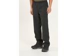 Regenhose WEATHER REPORT "Delton", Herren, Gr. L, EURO-Größen, schwarz, 90% Polyester, 10% Elasthan, unifarben, normal, Hosen Regenhose, mit wasser -und winddichter Ausstattung
