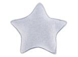 Patinio Zierkissen , Grau , Textil , Füllung: Silikon,Silikon , Stern , 29x33 cm , Grüner Punkt, ISO 9001, Bsci, Oeko-Tex® Standard 100 , pflegeleicht , Schlafen, Babytextil-Kollektionen