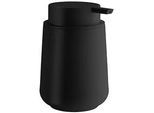 Xxxl Seifenspender , Schwarz , Kunststoff , 4.5x12.5x4.5 cm , Kunststoffpumpe, Spender problemlos zum Nachfüllen , Badaccessoires, Seifenspender