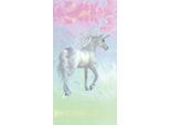 good morning Strandtuch »Unicorn«, (1 St., Strandtuch 75 x 150 cm), 100% Mikrofaser, 75x150, Schnelltrocknend, Kind,...