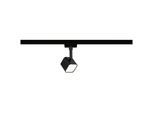 Schienensystem-Strahler Urail Muri Schwarz max. 4 Watt
