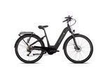 E-Bike SAXONETTE "Quantum Sport Wave" Gr. 50, schwarz, E-Bikes, 50cm, 28 Zoll (71,12cm), Pedelec, Elektrofahrrad für Damen u. Herren
