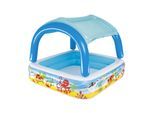 Bestway® Planschbecken mit Sonnenschutzdach 140 x 140 x 114 cm
