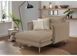 INOSIGN Loveseat "Lazio" moderner Sessel mit einer bequemen Polsterung, 2 Stk. Zierkissen
