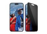 PanzerGlass Displayschutzglas »Ultra Wide Fit Privacy iPhone 16 Plus«, für iPhone 16 Plus, (1 St.)