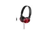 SONY MDR-ZX310AP Kopfhörer schwarz, rot
