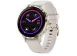 GARMIN Venu 3S Smartwatch elfenbein, softgold