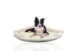 Rohrschneider ® XXL Eck-Hundebett für große Hunde aus Cord XL