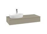 Villeroy & Boch Antao Waschtischunterschrank 1200x190x500mm L11150GF mit Beleuchtung mit Struktur FK/AP: GF/0