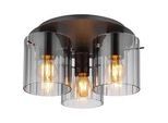 Deckenleuchte Tulivar Dunkelgrau max. 40 Watt Deckenlampe