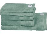 SCHÖNER WOHNEN-Kollektion Handtuch Set »Cuddly«, (Set, 5 St., 2 Gästetücher 30x50 cm), schnell trocknende Airtouch-Qualität