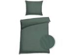 Florella Bettwäsche , Dunkelgrün , Textil , Ranken , 140x200 cm , Oeko-Tex® Standard 100, Oeko-Tex® Made IN Green , pflegeleicht, atmungsaktiv, hautfreundlich, angenehm wärmend, schadstoffgeprüft , Heimtextilien, Bettwäsche & Leintücher, Bettwäsche