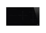 Smeg Induktionskochfeld , Schwarz , Glas , 90x53x51 cm , Made in Italy , Kindersicherung, Restwärmeanzeige je Kochzone, Topferkennung, Kochsensor, Brückenfunktion , Küchen, Küchenelektrogeräte, Kochfelder