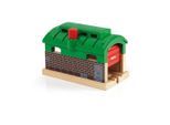 BRIO® Spielzeugeisenbahn-Gebäude »Lokschuppen mit Rolltor«