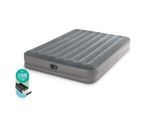 Intex Luftbett "Prestig Queen, USB fast fill"