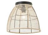 Deckenleuchte Tanah Naturfarben/Schwarz max.42Watt Deckenlampe