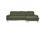 Valnatura Ecksofa , Grün , Textil , Ottomane rechts, L-Form , 310x180 cm , Stoffauswahl, seitenverkehrt erhältlich, Hocker erhältlich, Rücken echt , Wohnzimmer, Sofas & Couches, Wohnlandschaften, Ecksofas
