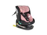 Cangaroo i-Size Kindersitz Quill (40-150cm) Gruppe 0/1/2/3, Isofix, 360° drehbar rosa