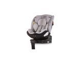 Chipolino Kindersitz Tourino i-Size (40-150cm) Isofix, höhenverstellbar, drehbar hellgrau