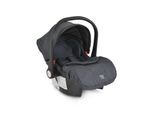 Moni Babyschale Trio i-Size (40 - 87cm) Adapter, Fußabdeckung, weiches Kissen schwarz
