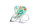 Chipolino Babywippe Baby Spa 2 in 1 elektrisch Stuhl Schaukelfunktion Spielbogen grün