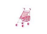 Chipolino Puppen-Zubehör-Set 3in1 Trixy Buggy Hochstuhl Tasche Laufstall faltbar pink