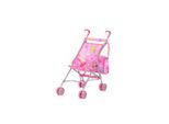 Chipolino Puppen-Zubehör-Set 3in1 Trixy Buggy Hochstuhl Tasche Laufstall faltbar rosa