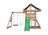 Ambia Garden Spielturm Grayson Peak , Braun, Grün , Holz , Zeder , 380x300x410 cm , EN 71 , Freizeit & Co, Gartenspielzeug, Spielhäuser
