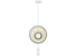 Xxxl Kinderhängeleuchte , Multicolor , Metall, Holzwerkstoff , 10x90x27 cm , RoHS, Europäischer Sicherheitsstandard , einfach zu transportieren , Lampen & Leuchten, Leuchtenserien
