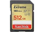 SanDisk Extreme SDXC-Karte 512 GB Schwarz, Gold