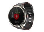 Smartwatch POLAR "GRIT X PRO", grau (titan), Smartwatches, GPS Navigation 10 ATM
