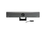 Videobar Barco ClickShare Bar Core, für kleine bis mittelgrosse Räume, 3840 x 2160 px, 2 x 10 W, USB/LAN/WLAN, mit 1 ClickShare Button, schwarz
