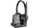 Poly Savi 8220 MS DECT USB-A-Headset, kabellos, Microsoft Teams zertifiziert