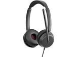 Headset EPOS IMPACT 860T, binaural, kabelgebunden, USB-C auf USB-A, UC-optimiert, zertifiziert für Microsoft Teams, 3 Mikrofone, Transporttasche, schwarz