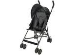 My Baby Lou Buggy , Schwarz , Textil , 4.5 Zoll , 46x97x80 cm , Feststellbremse, Verdeckung abnehmbar, 5-Punkte-Gurt , Baby On Tour, Kinderwagen, Buggys