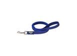 Julius-K9 C&G - Super-grip leash blue/grey 20mm/1.0m with handle