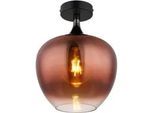 Deckenleuchte Maxy Chrom/Kupferfarben max. 60Watt Deckenlampe