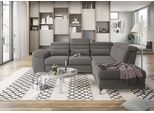 sit&more Ecksofa »Cabrio L-Form, mit Sitztiefenverstellung, Arm- und Kopfteilverstellung«, 3 Nierenkissen, Federkern, optional Bettfunktion und Stauraum